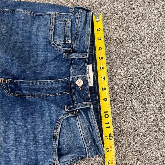 Abercrombie & Fitch Women’s High Rise Mom Jeans Size 27 US 4R - Picture 6 of 10
